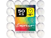 Emocio čajové sviečky ~4 hod. 50 ks pláto